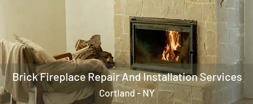  Brick Fireplace Repair And Installation Services Cortland - NY