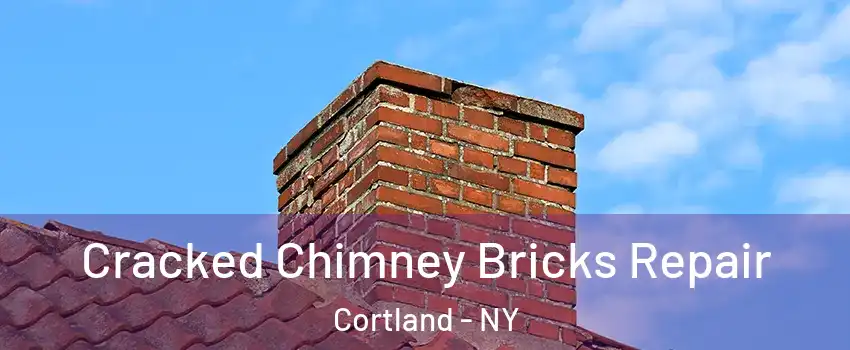  Cracked Chimney Bricks Repair Cortland - NY