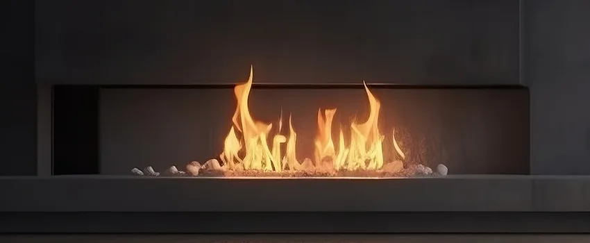 B-Vent Gas Fireplace Installation in Cortland, NY