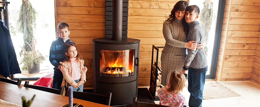 Morso Cast Iron Fireplace Insert Installation in Cortland, New York