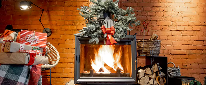 Travis Industries Linear Gas Fireplace Installation in Cortland, New York