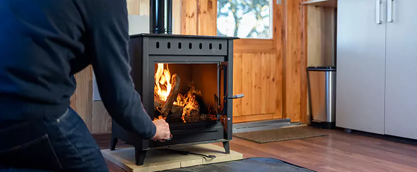 Open Hearth Wood Fireplace Installation in Cortland, NY