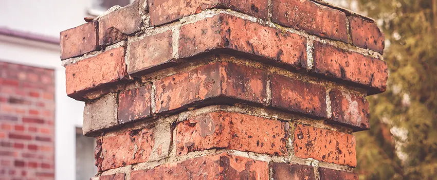 Cracked Chimney Bricks Repair Cost in Cortland, New York