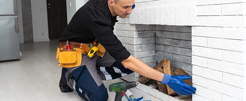 Fireplace Damaged Damper Frame Repair Services in Cortland, New York
