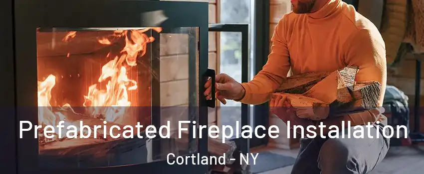  Prefabricated Fireplace Installation Cortland - NY